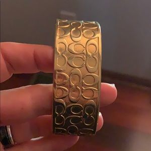 Coach cuff bracelet